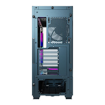 Montech SKY TWO Blue Mid Tower PC Case with 4x ARGB Fans : image 4