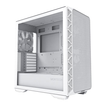 Photos - Computer Case Montech AIR 903 BASE White Mid Tower Tempered Glass Gaming Case 