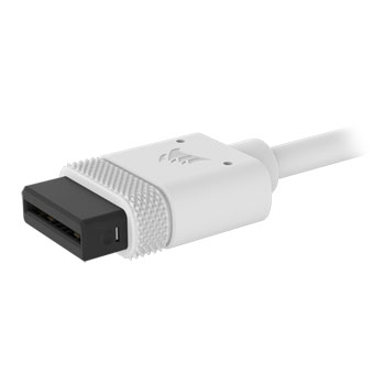 CORSAIR iCUE LINK 600mm Straight/Straight Cable - White : image 4