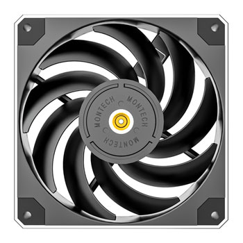 Montech METAL 120 PWM High Static Pressure Case/CPU Cooler Fan : image 2