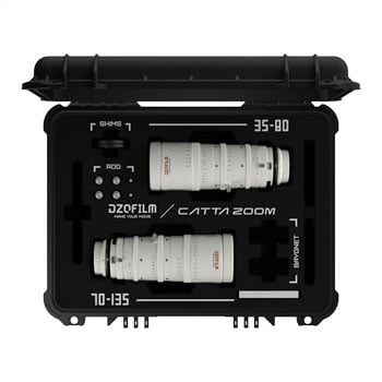DZOFILM Catta 35-80 + 70-135mm Cine Zoom Lens Kit - E Mount