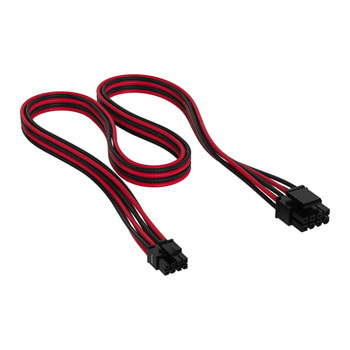 Corsair Premium Black/Red Individually Sleeved EPS12V Type-5 CPU Cable : image 2