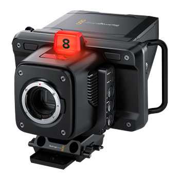Blackmagic Design (Open Box) Studio Camera 6K Pro Size 6 Cinstudmft/G26pdk