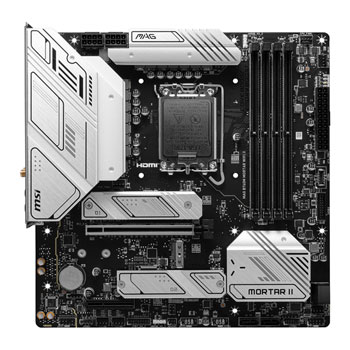 MSI Intel MAG B760M MORTAR WIFI II Micro-ATX Motherboard : image 2