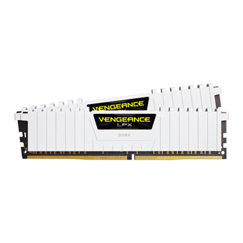 Corsair 16GB White Vengeance LPX DDR4 3200MHz RAM/Memory Kit 2x 8GB : image 2
