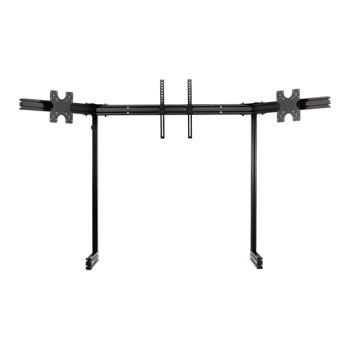 Elite Freestanding Complete Triple Monitor Stand - Black : image 2