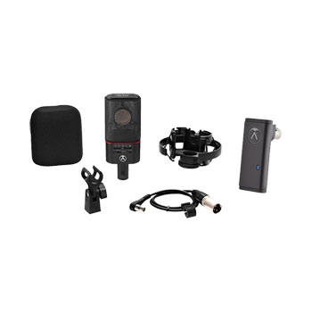 Austrian Audio - OC818 Large-diaphragm Condenser Microphone (Studio Set) - Black & OCR8 Adaptor