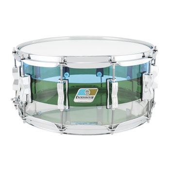 Ludwig Vistalite 14x6.5" 50th Anniversary Snare - Blue/Green/Clear