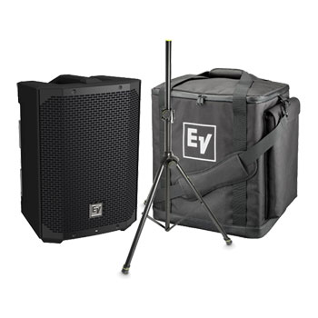 Electrovoice Everse8 Portable PA System, Tote Bag & Stand