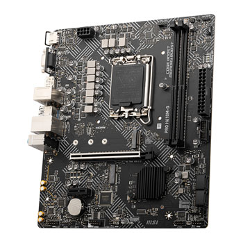 MSI PRO Intel H610M-G Micro-ATX Motherboard LN142450 - PRO H610M-G ...