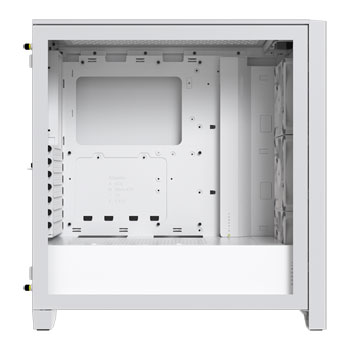 Corsair 4000D RGB Airflow White Chassis + Corsair RM750 White PSU Bundle : image 2