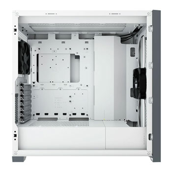 Corsair 5000D Airflow White + RM8550 White PSU + Corsair iCUE H150i RGB ELITE White AIO Bundle : image 2