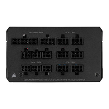 Corsair 5000D Core Airflow Black + RM1000x Black PSU, 3X QX120 Fans + H150i RGB LINK Cooler : image 3