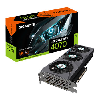 Gigabyte NVIDIA GeForce RTX 4070 12GB EAGLE OC V2 Ada Lovelace Graphics Card : image 1