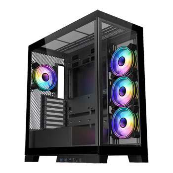 CiT Pro Diamond XR Black Mid Tower PC Case : image 1