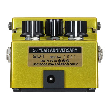 Boss SD-1 50th Anniversary Super OverDrive Pedal : image 3