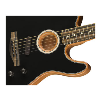 (Open Box) Fender - Acoustasonic Telecaster, Black : image 2