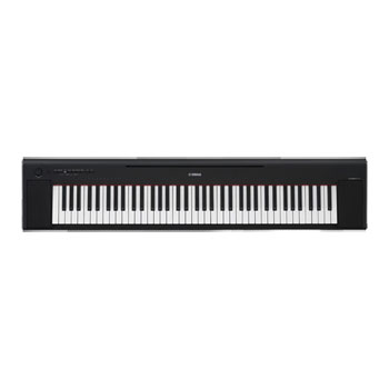 Yamaha NP-35 Piaggero Portable Piano-Style Keyboard - Black