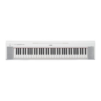 Yamaha NP-35 Piaggero Portable Piano-Style Keyboard - White