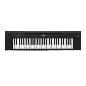 Yamaha NP-15 Piaggero Portable Piano-Style Keyboard - Black