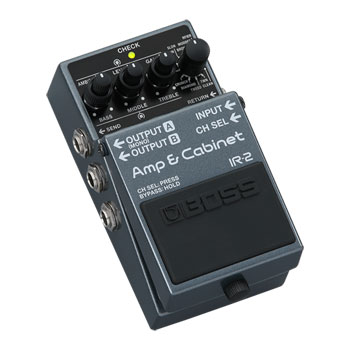 Boss - IR-2 - Amp Modeller and Cabinet Impulse Response, Compact Pedal
