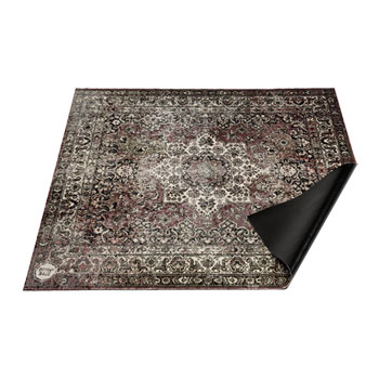 DRUMnBASE Vintage Persian Stage Rug Classic Worn - 185x160cm