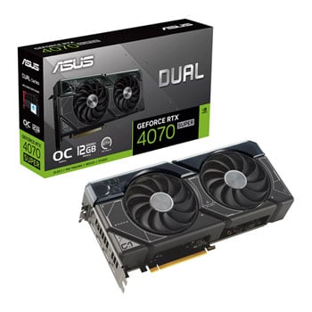 ASUS NVIDIA GeForce RTX 4070 SUPER 12GB DUAL OC Ada Lovelace