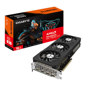 Gigabyte AMD Radeon RX 7600 XT GAMING OC 16GB GDDR6 Graphics Card ...