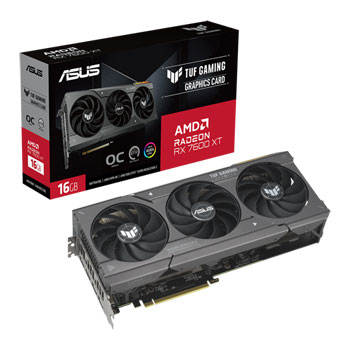 Image of ASUS AMD Radeon RX 7600 XT TUF GAMING OC Edition 16GB GDDR6 Graphics C