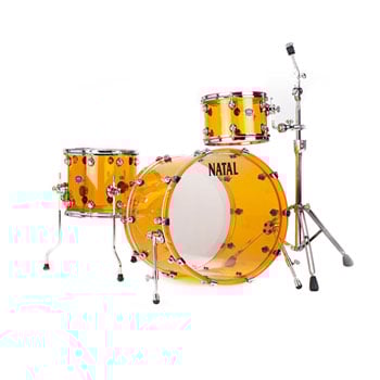 Natal Arcadia Acrylic Shell Pack 12,16,22 - Transparent Orange
