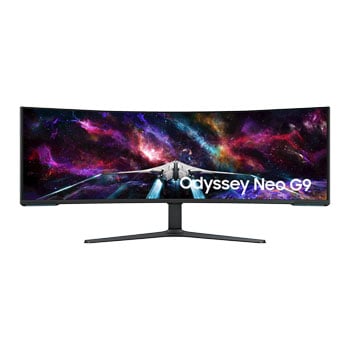Samsung Odyssey G95NC 57" Dual UHD HDR FreeSync Premium Pro Curved Gaming Monitor