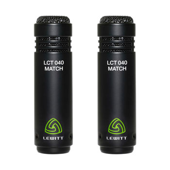 Lewitt LCT 040 MATCH Stereo Pair - Stereo pair of Condenser Mics