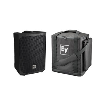 Electrovoice Everse8 Portable PA System & Cover- Black