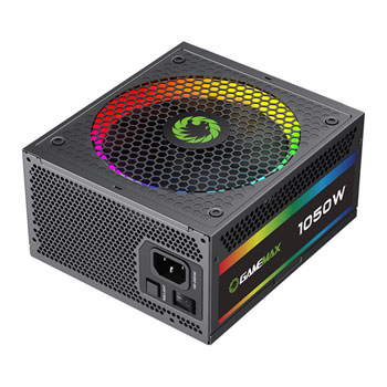 GameMax RGB-1050 Pro 1050 Watt Fully Modular 80+ Gold ARGB PSU/Power ...