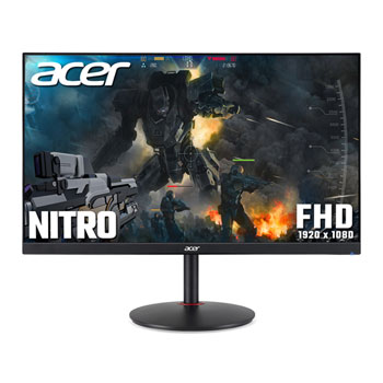 Photos - Monitor Acer Nitro 24" Full HD 144Hz FreeSync IPS DisplayHDR400 Refurbished Ga 