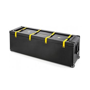 Hardcase 52'' Drum Hardware Case with Wheels HN52W