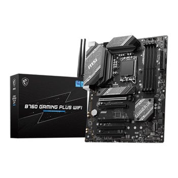 MSI Intel B760 GAMING PLUS WIFI DDR5 ATX Open Box Motherboard