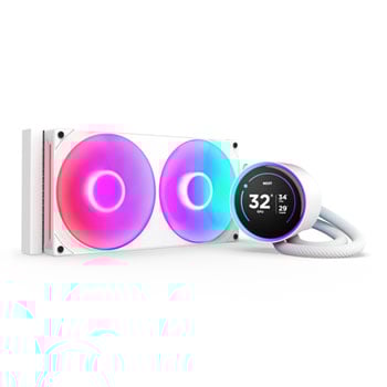 NZXT Kraken ELITE 280 RGB White AIO Intel/AMD CPU Hydro-Cooler