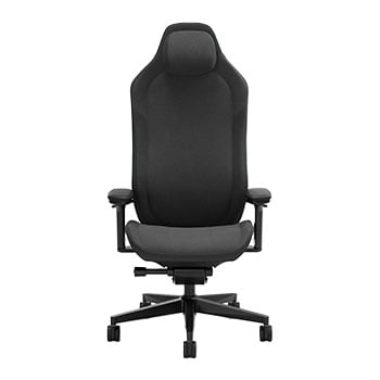 Open Box Fractal Refine Adjustable Gaming Chair Fabric Dark