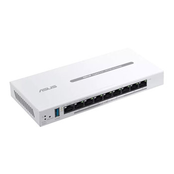 ASUS ExpertWiFi EBG19P 8 Port Gigabit PoE+ Wired Router Switch 123W