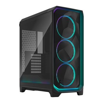 Fractal Design Meshify 3 Black Ambience Pro RGB Mid Tower PC Gaming Case