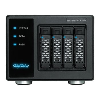 HighPoint RocketStor 6541AW 4-bay U.2/U.3 NVMe RAID Enclosure
