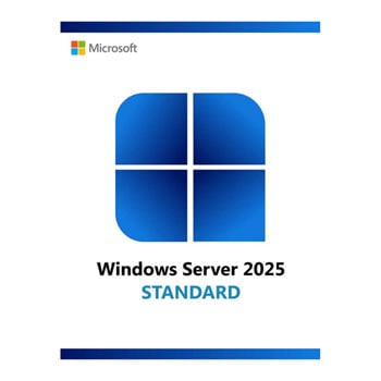 Microsoft Windows Server 2025 Standard 4 Core Additional APOS License - Medialess/Keyless NCNR