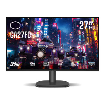 Cooler Master 24.5" GA27FC Full HD 120Hz Adaptive Sync IPS Gaming Monitor