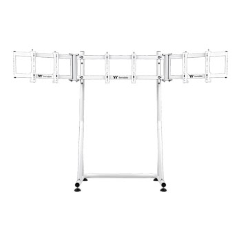 Thermaltake Triple Monitor Stand for Racing Simulator White