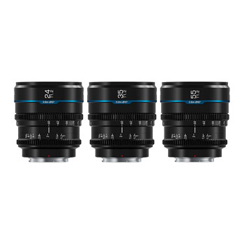Sirui Night Walker T1.2 S35 Cine 3-Lens Kit (E Mount)
