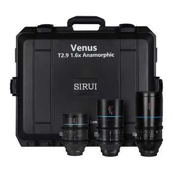 Sirui Venus T2.9 1.6x 3 Lens Kit (E Mount)