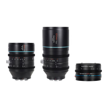 Sirui Venus T2.9 1.6x 2 Lens Kit With 1.25x Adapter (L Mount)