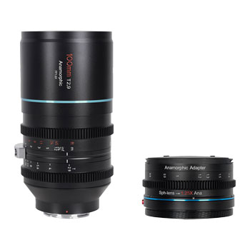 Sirui 100mm Venus T2.9 1.6x Full-Frame Anamorphic Lens With 1.25x Adapter (RF Mount)