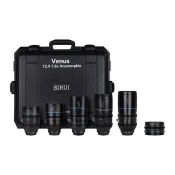 Sirui Venus T2.9 1.6x 5 Lens Kit With 1.25x Adapter (RF Mount)